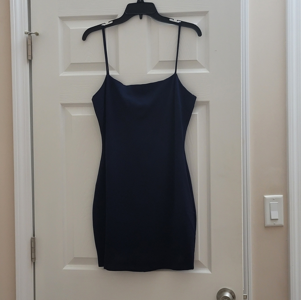 Lulus Navy Blue Dress